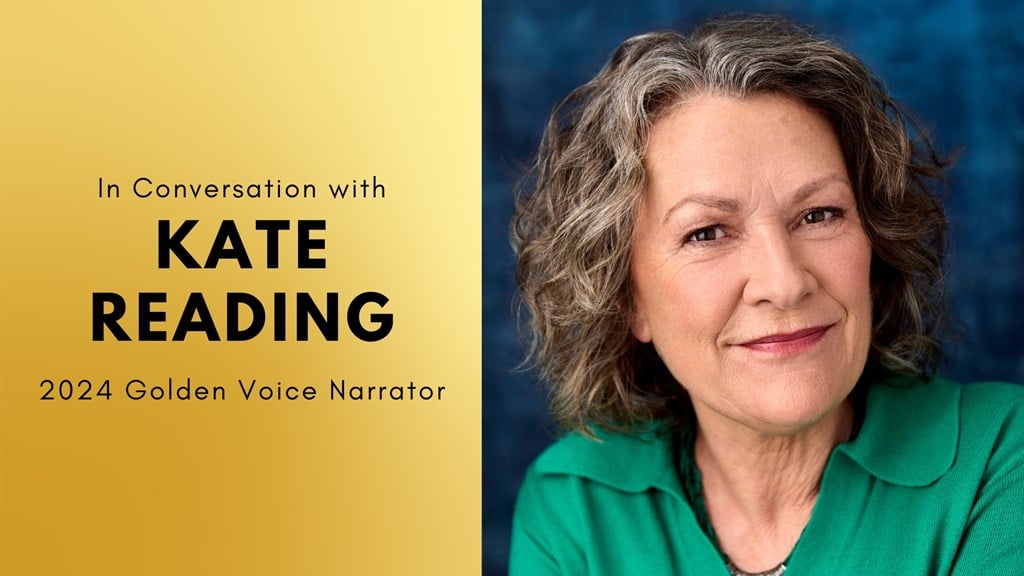 AudioFile Magazine Interview with Kate Reading, 2024 Golden Voice